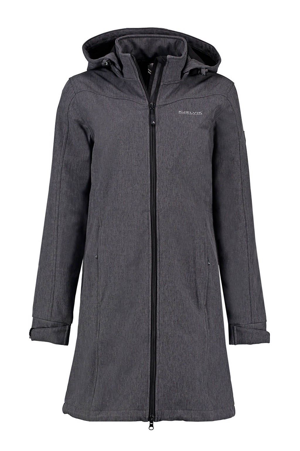Kjelvik softshell jack Jet grijs, Grijs