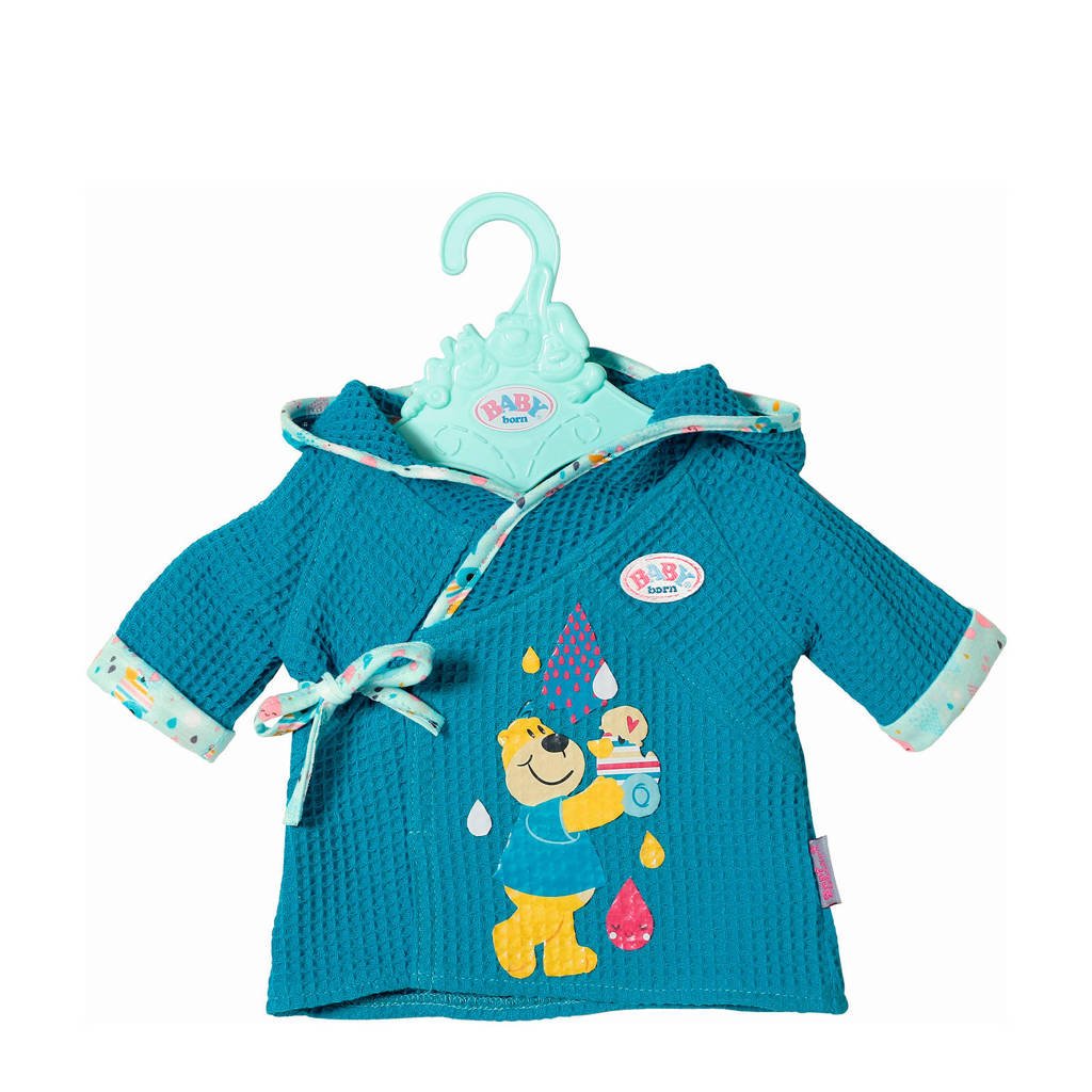 BABY born badjas blauw