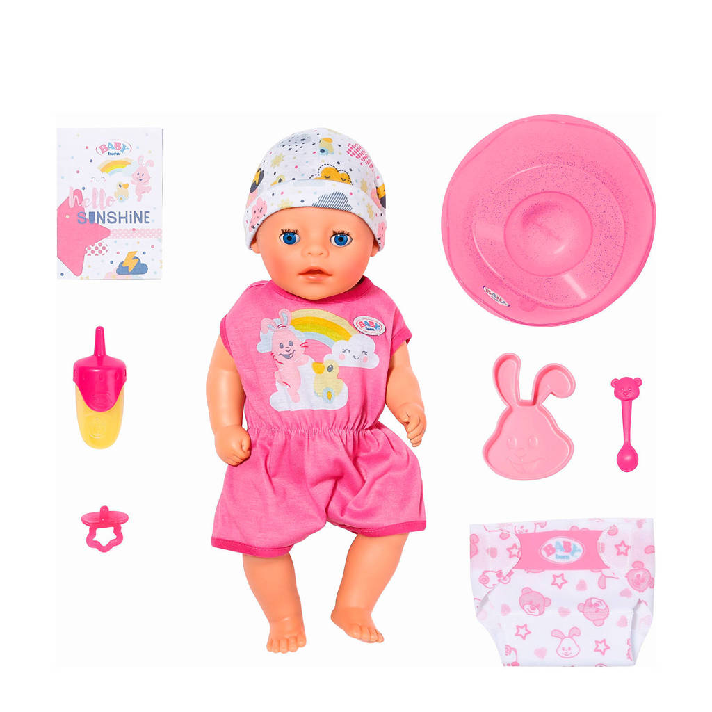 BABY born soft touch little girl 36 cm