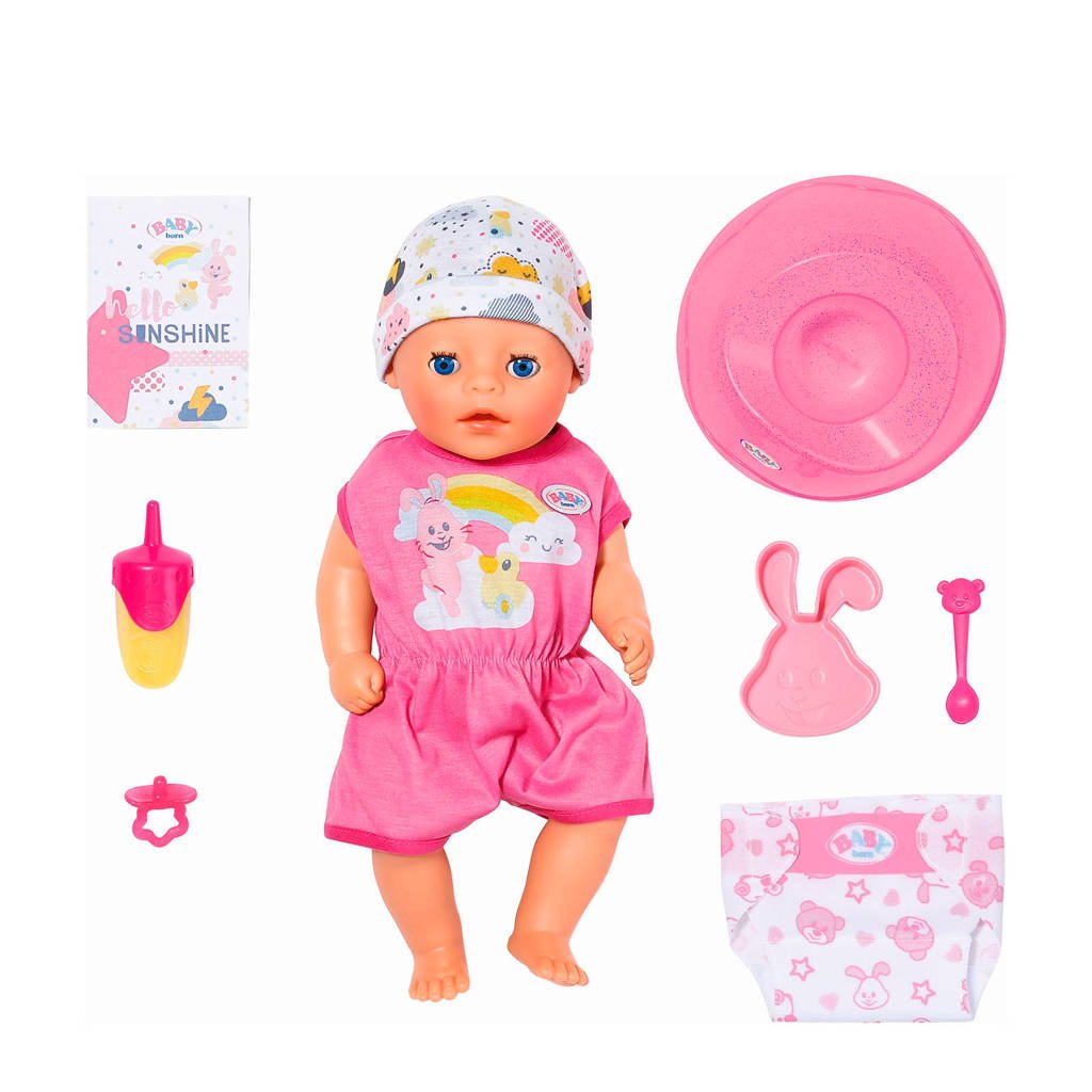 BABY born soft touch little girl babypop