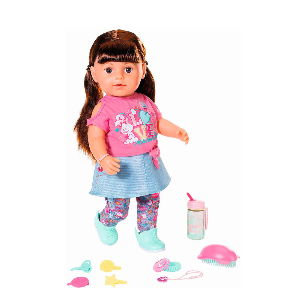 BABY born soft touch sister bruin modepop