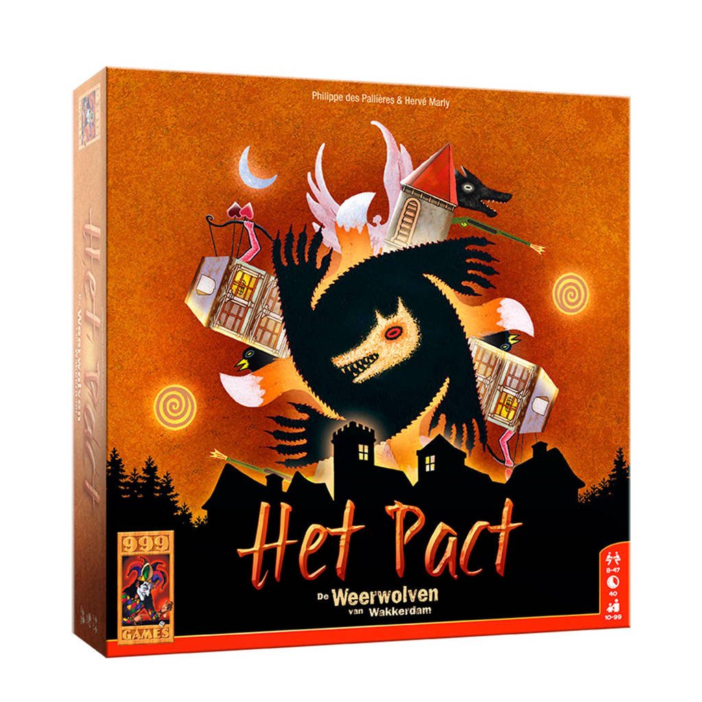 999 Games De Weerwolven van Wakkerdam: Het Pact kaartspel
