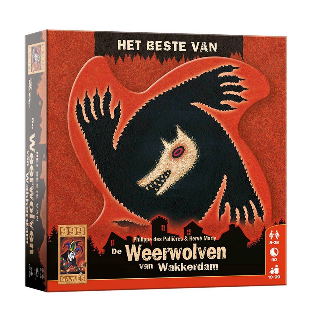 999 Games De Weerwolven van Wakkerdam: Het beste van kaartspel