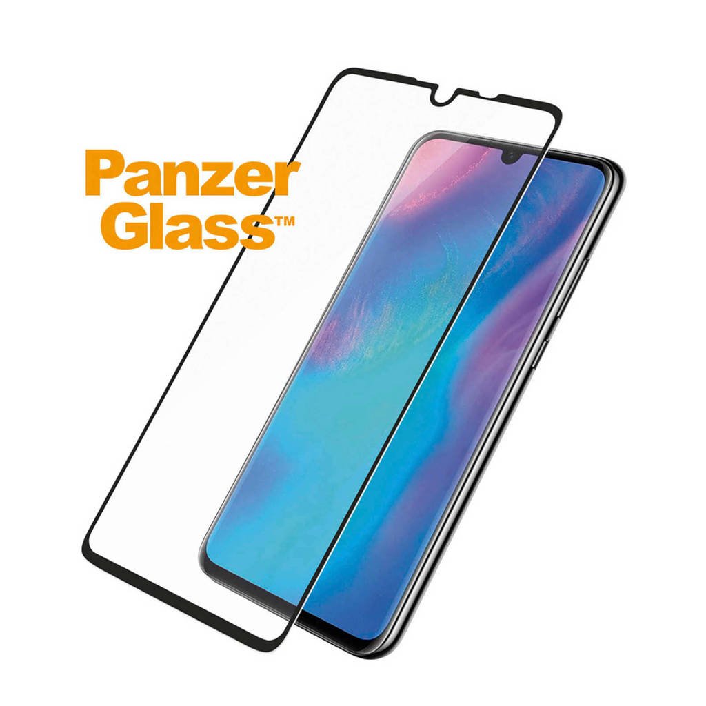 PanzerGlass screenprotector Huawei P30, Transparant, zwart