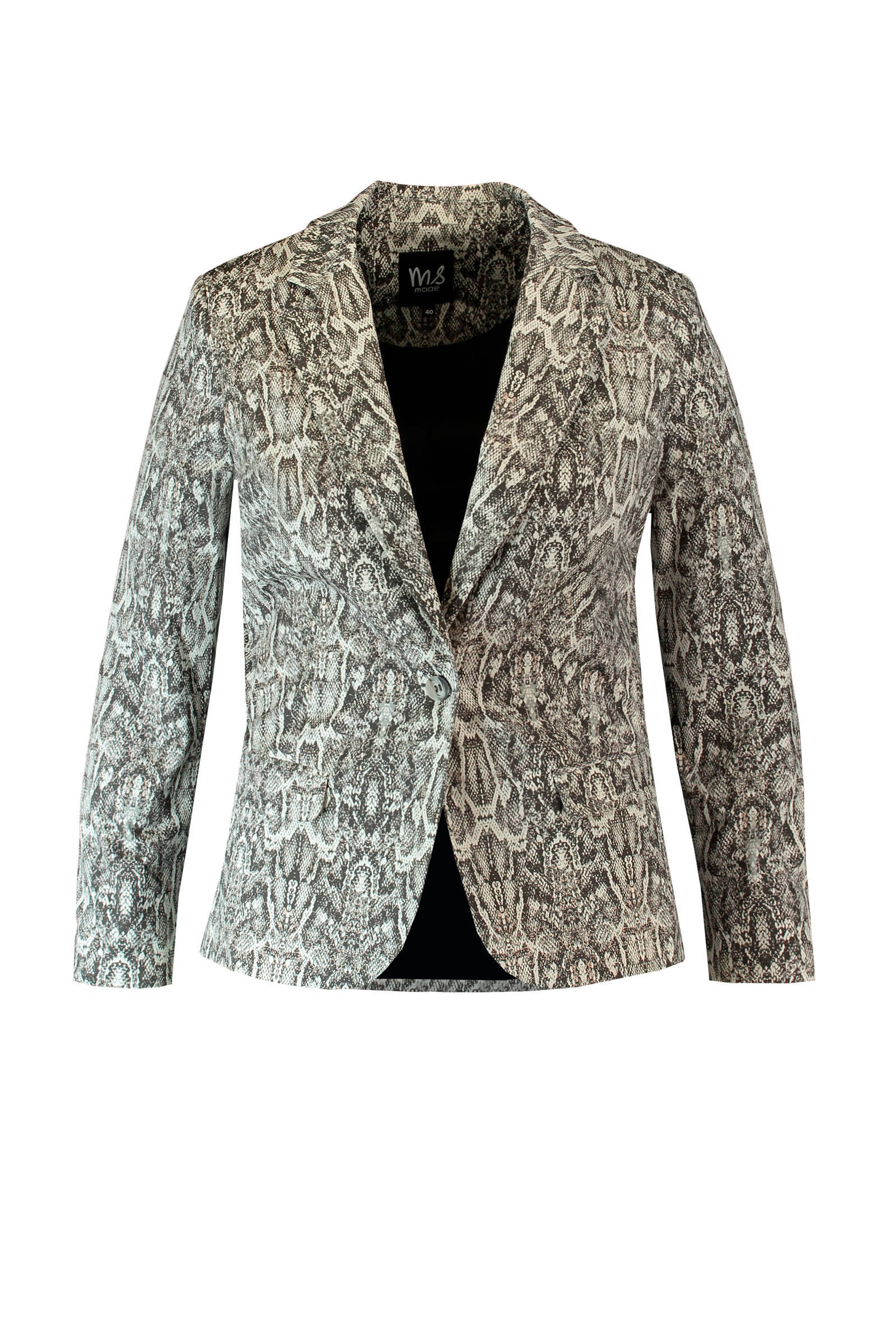blazer met slangenprint blazer met slangenprint