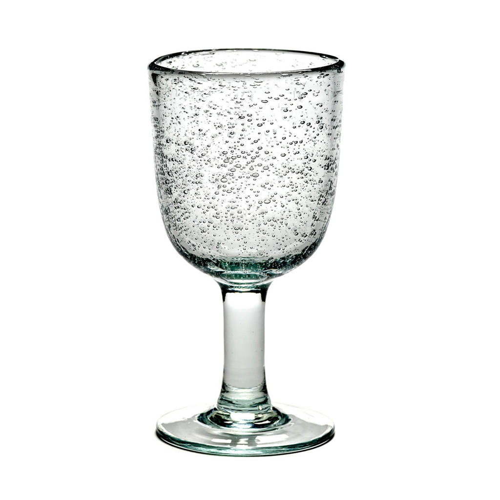 Serax Pure by Pascale Naessens witte wijnglas (7,5Ø cm), Transparant