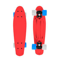 Street Surfing  Fizz Fun Board Red 60cm, Rood/wit/blauw