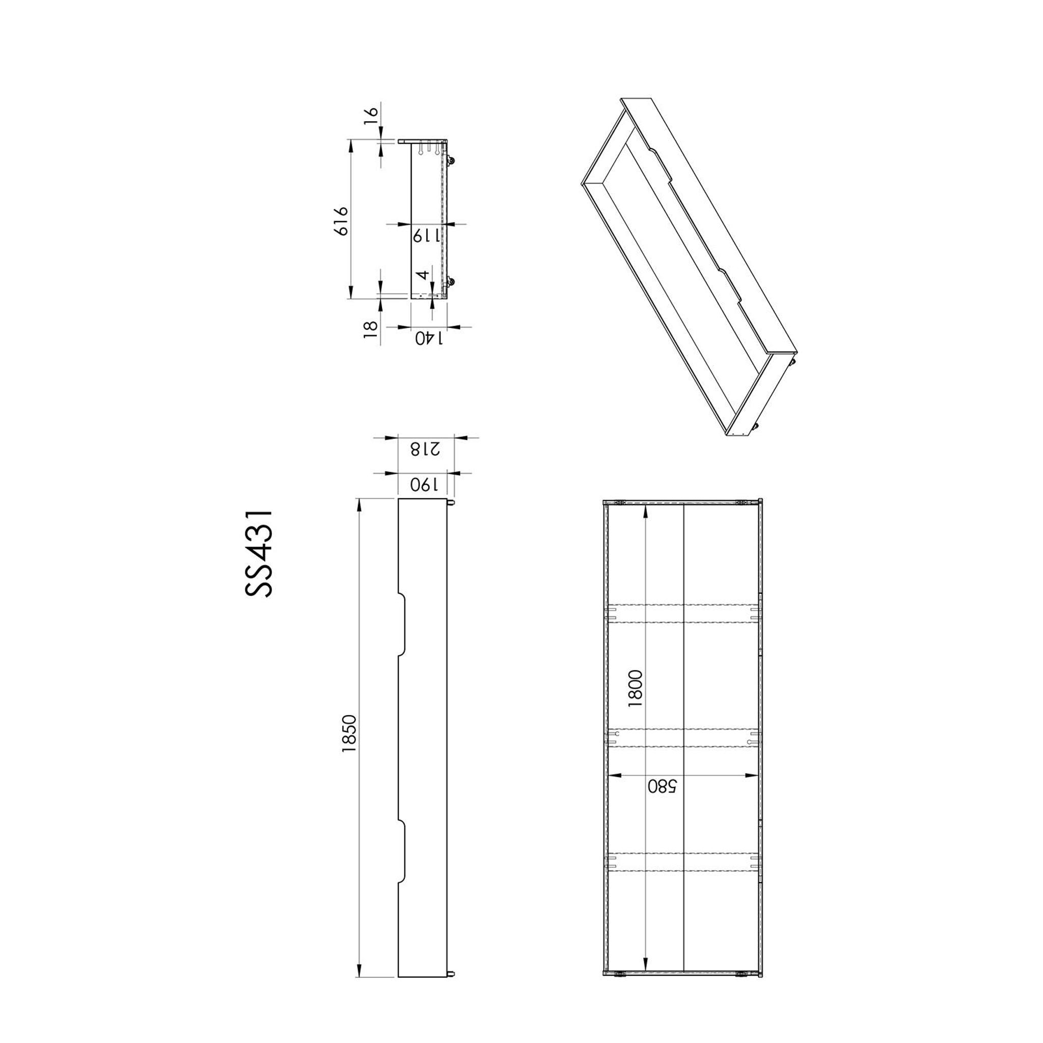 Wehkamp Home bedbank Morra (incl lade) Morra (90x200 cm) - Afbeelding 7