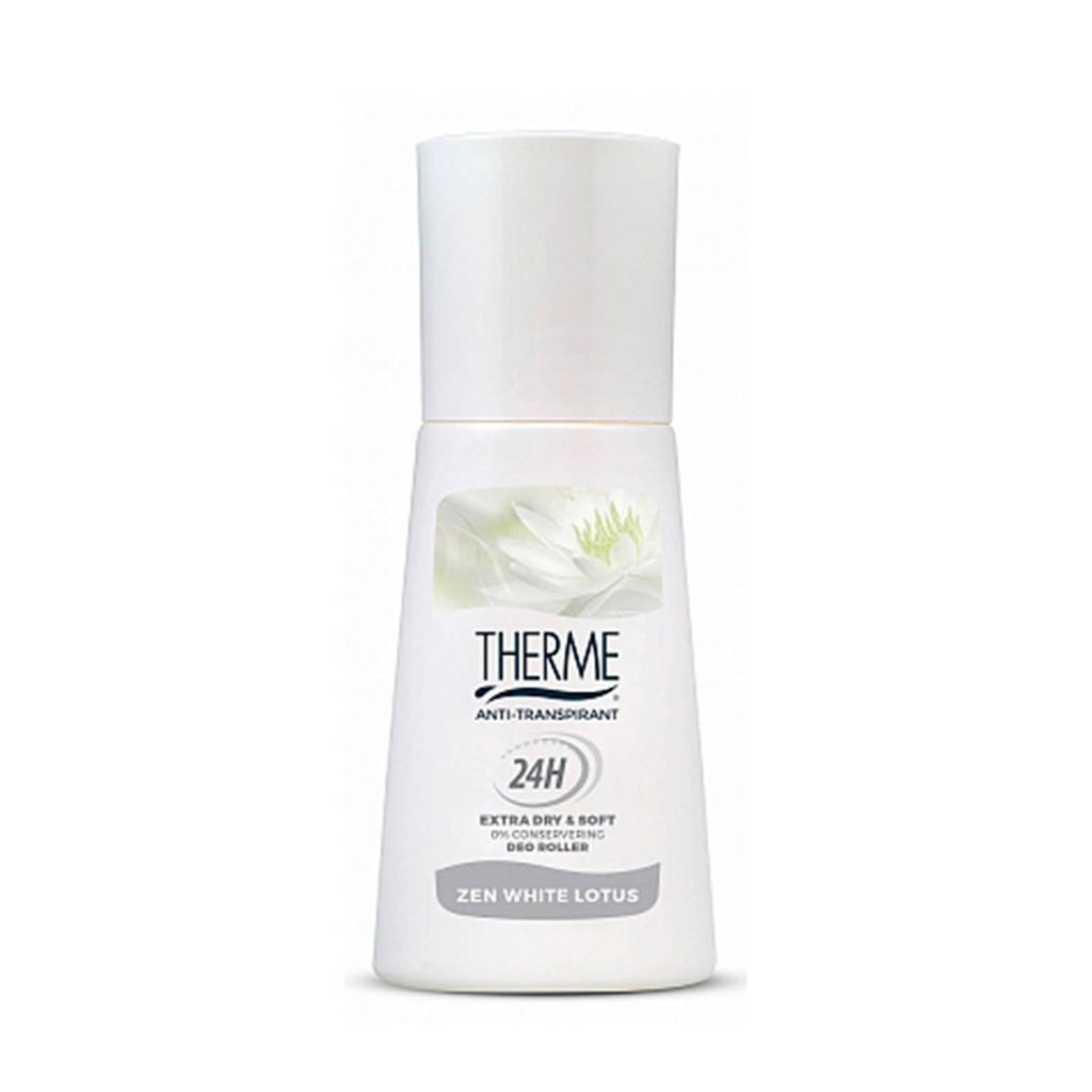 Therme Anti-Transpirant Zen White Lotus deodorant roller - 60 ml