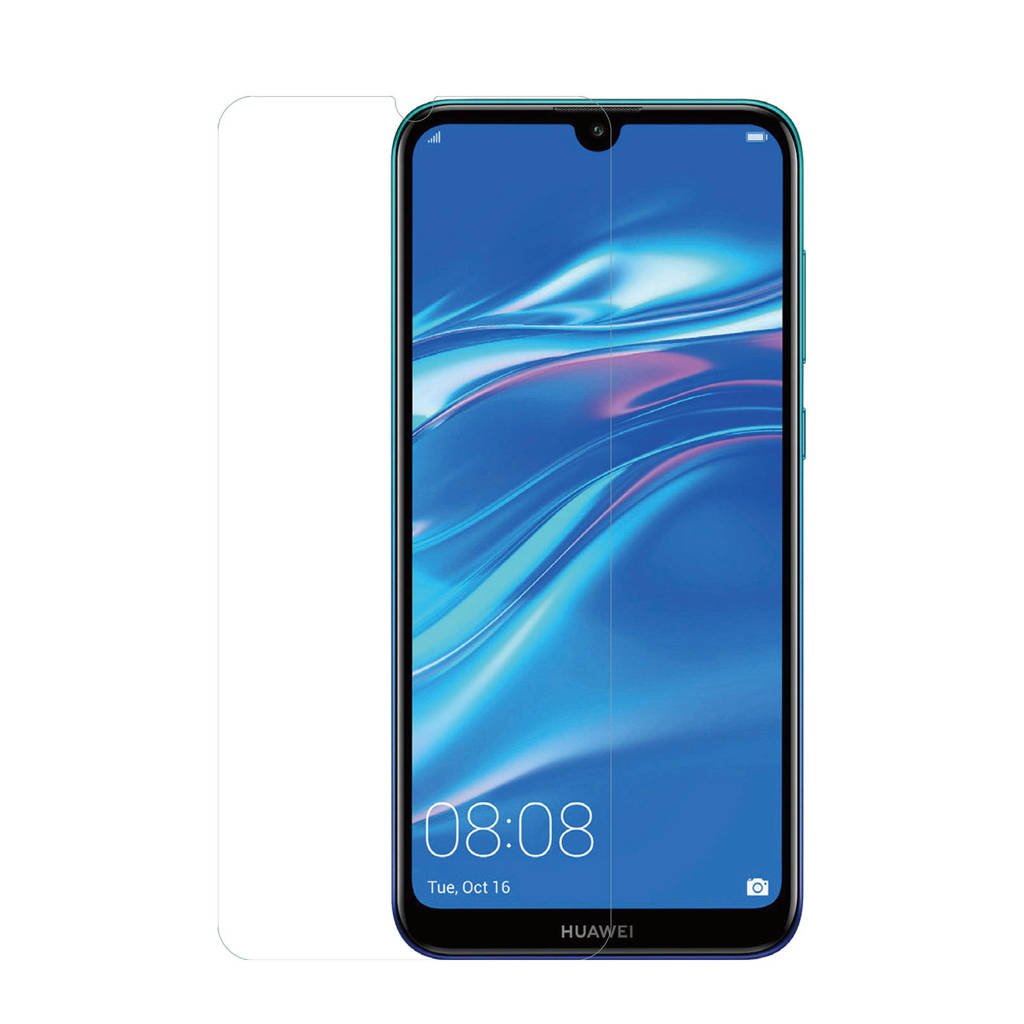 Azuri screenprotector Huawei Y7 2019, Transparant