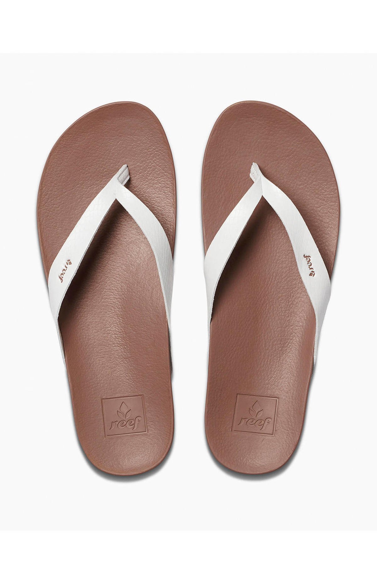 Reef Cushion Bounce Court teenslippers wit wehkamp