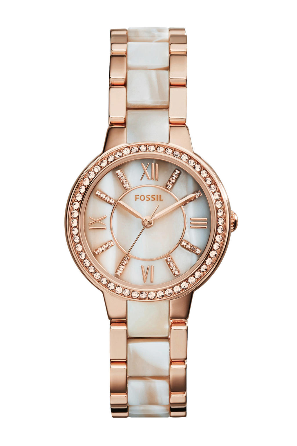 Fossil Virginia Dames Horloge ES3716 wehkamp