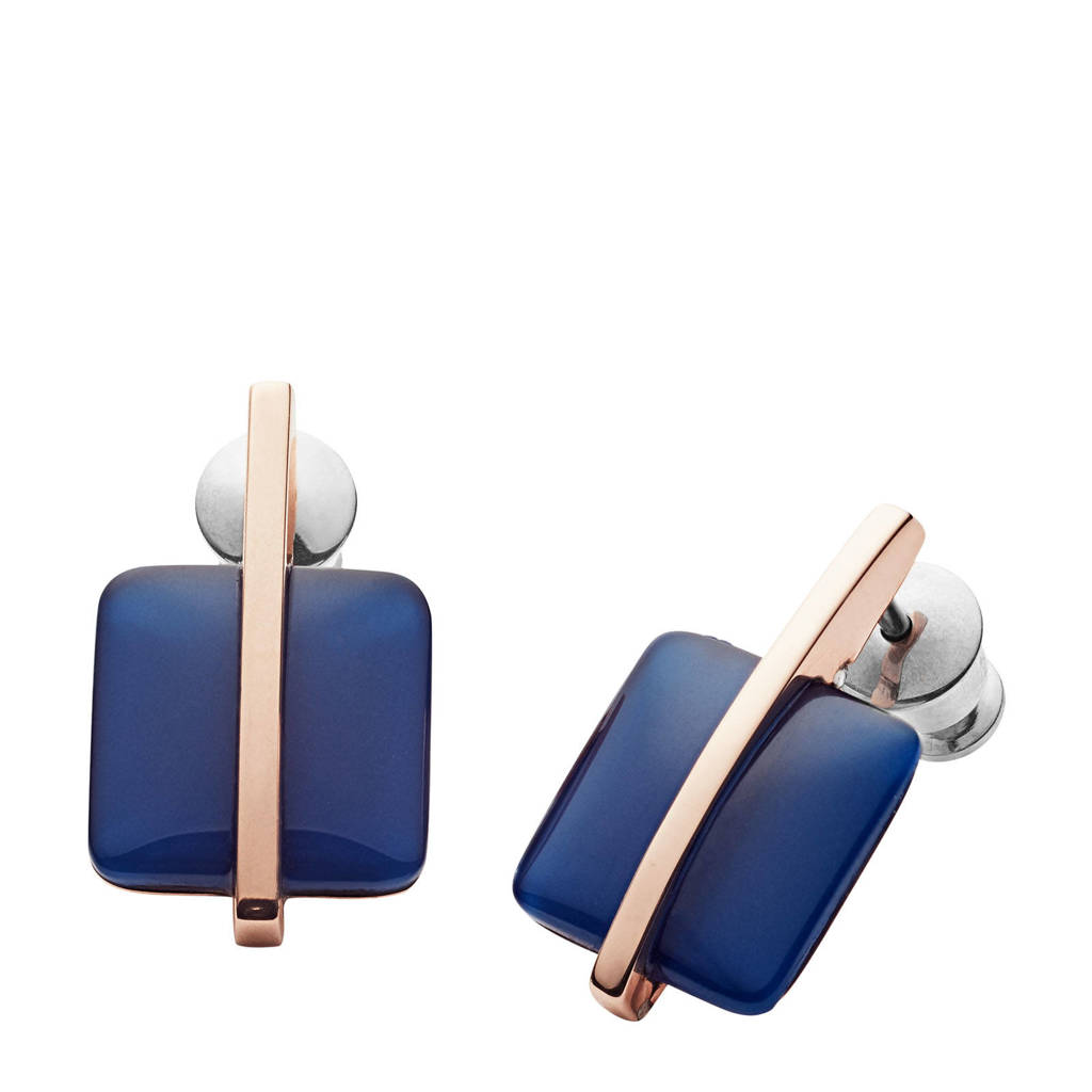 Skagen Sea Glass Dames Oorbellen SKJ1136791, Rosé