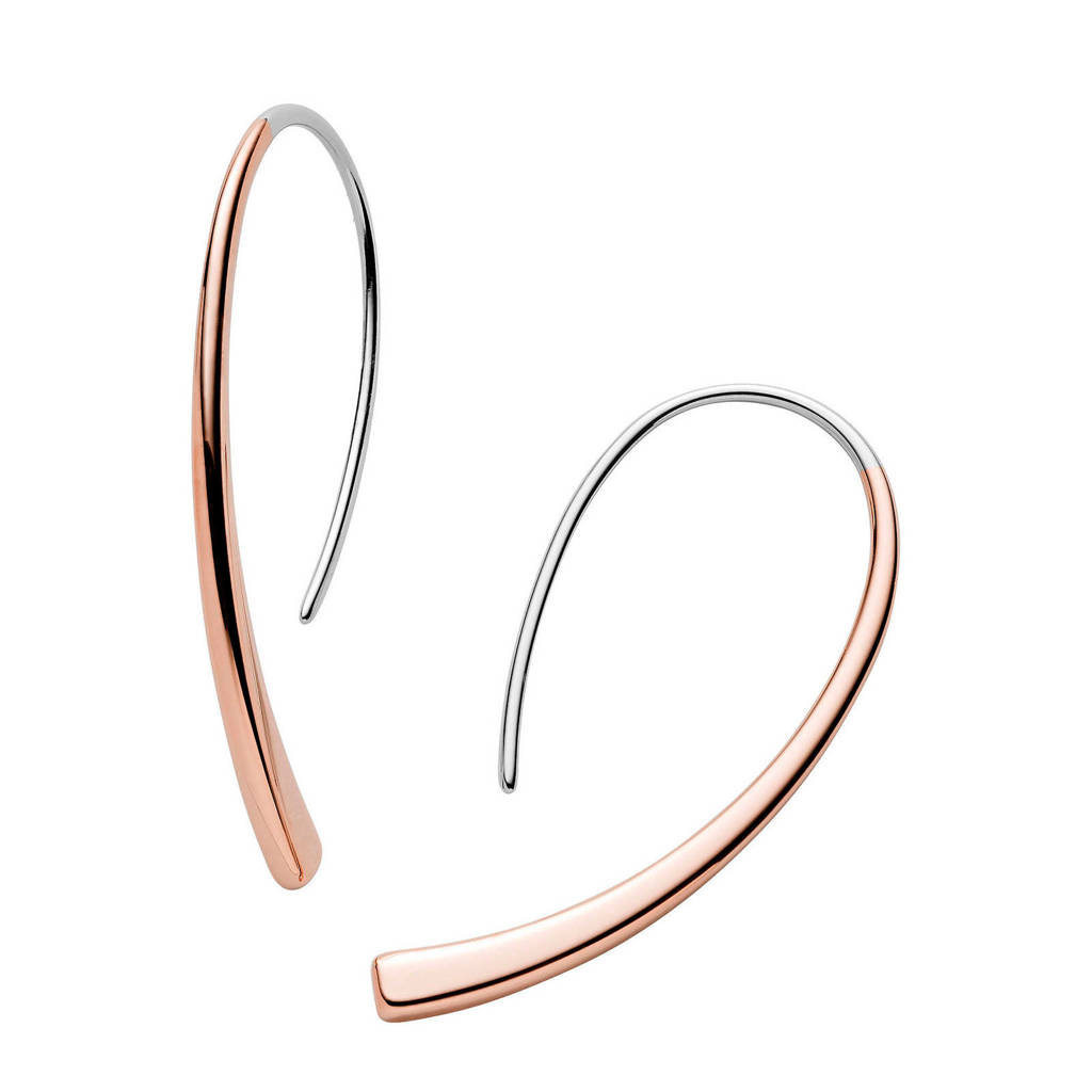 Skagen oorbellen SKJ1212998, Goud/zilver