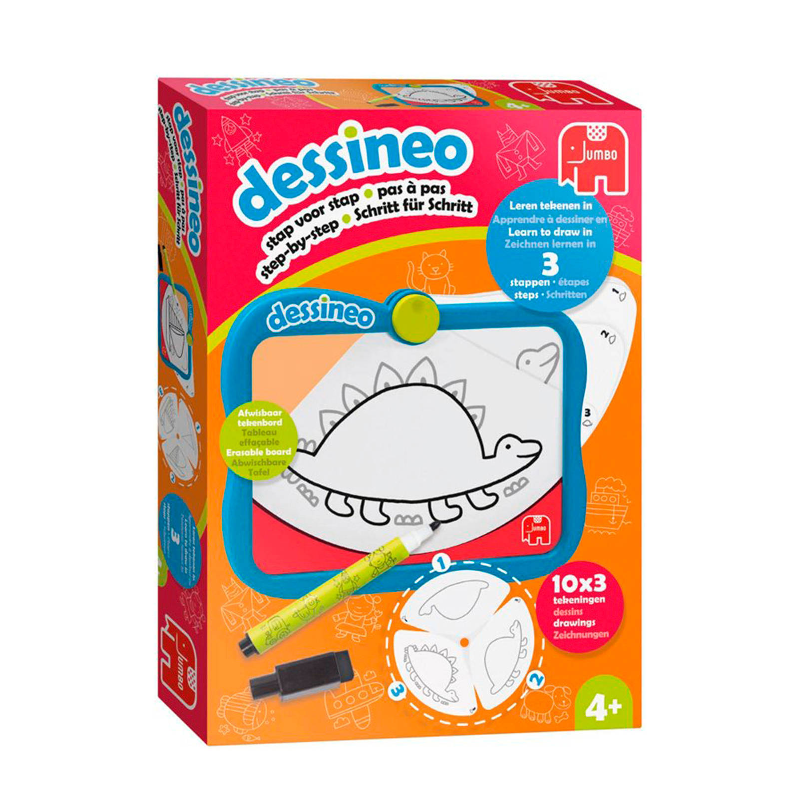 Jumbo Dessineo Doodle Leren tekenen wehkamp