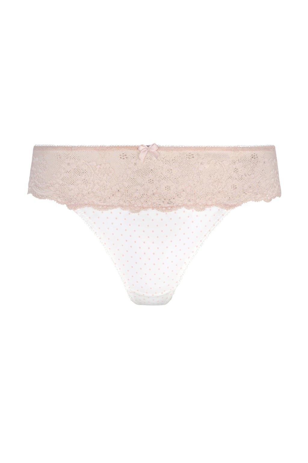 Lascana string wit/roze | wehkamp