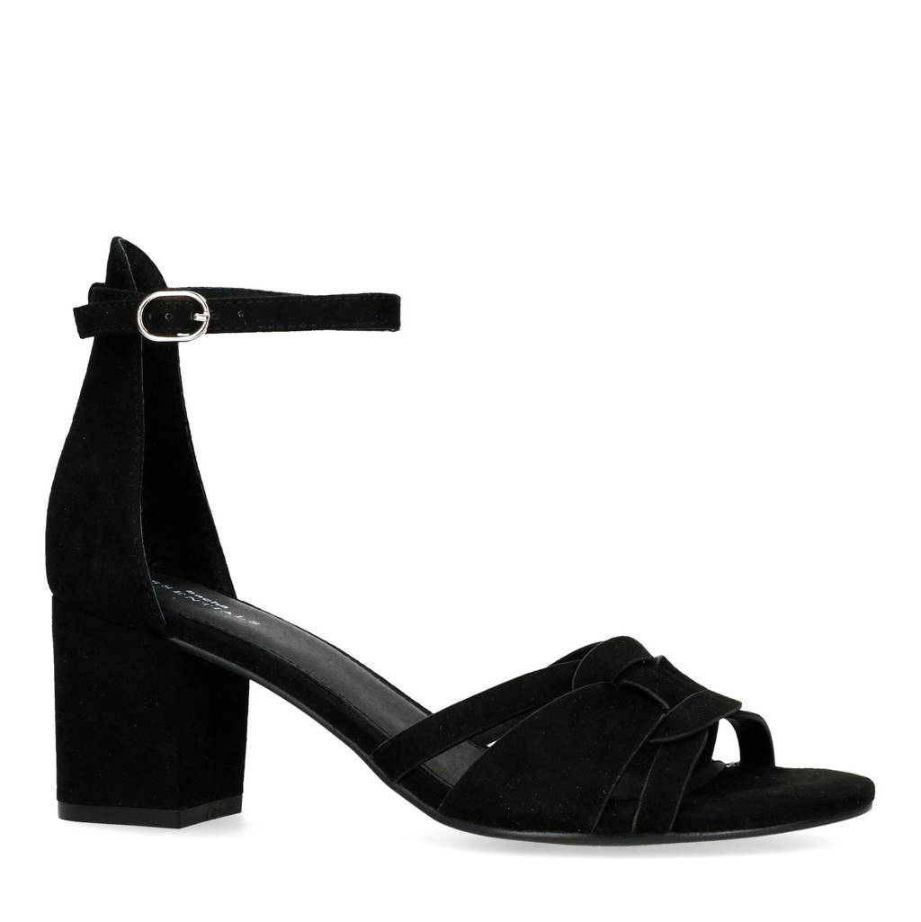 Sacha   sandalettes zwart, Zwart