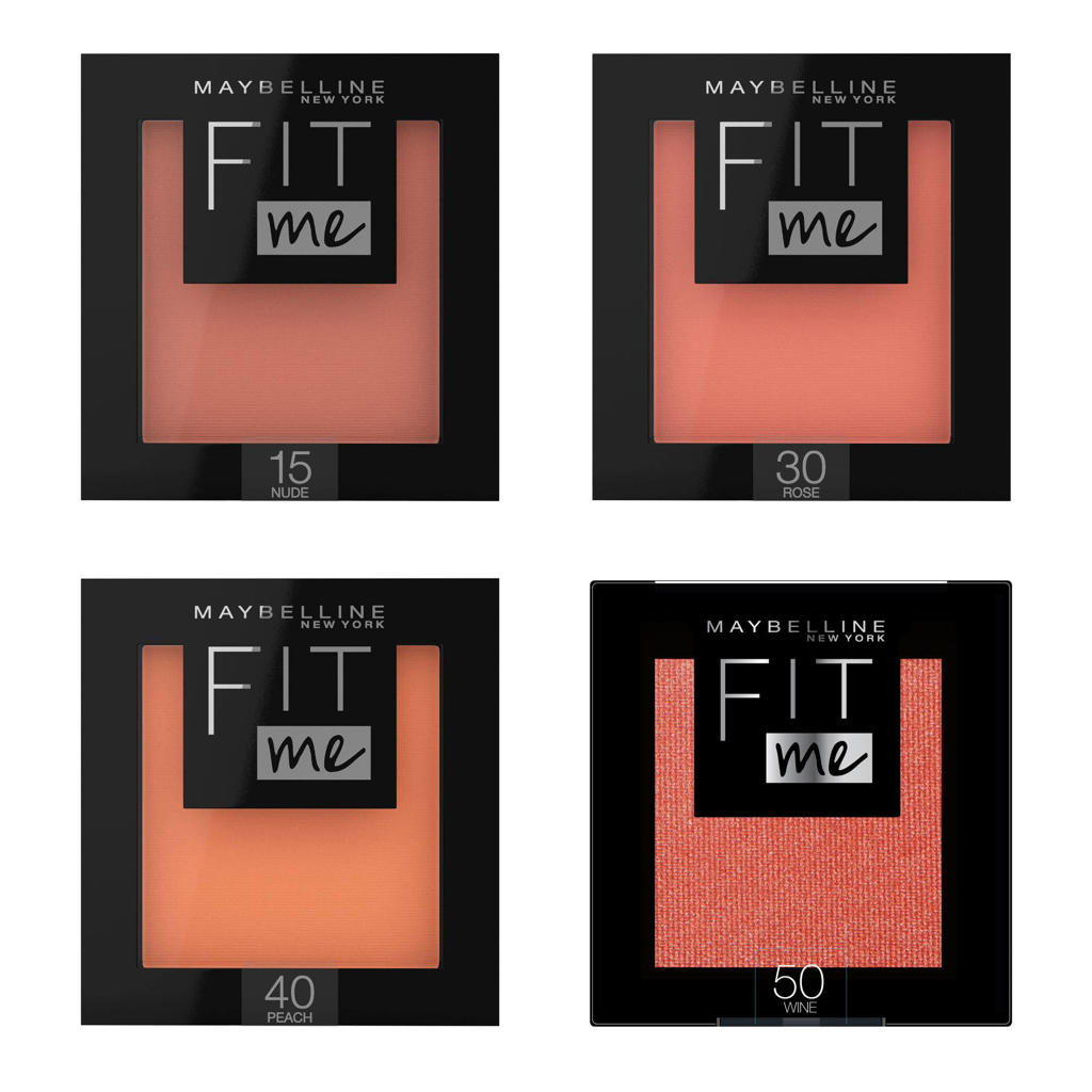 Maybelline New York Fit Me Blush - 50 Wine - Rood - blush | wehkamp