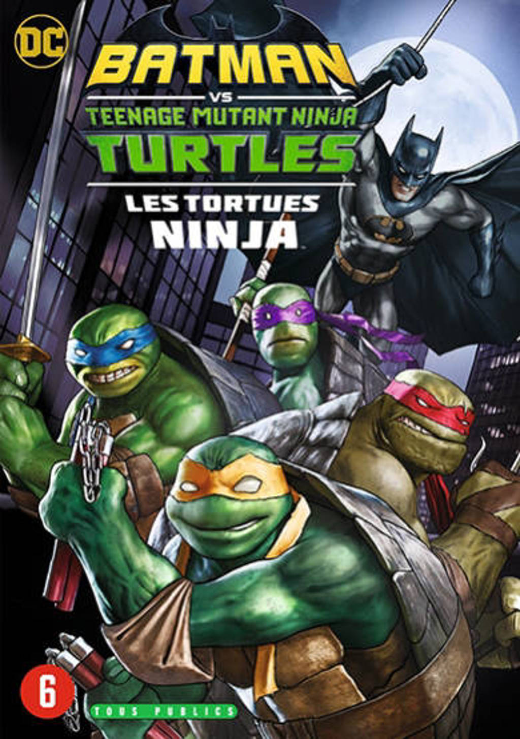 Batman + Teenage mutant turtles (DVD)