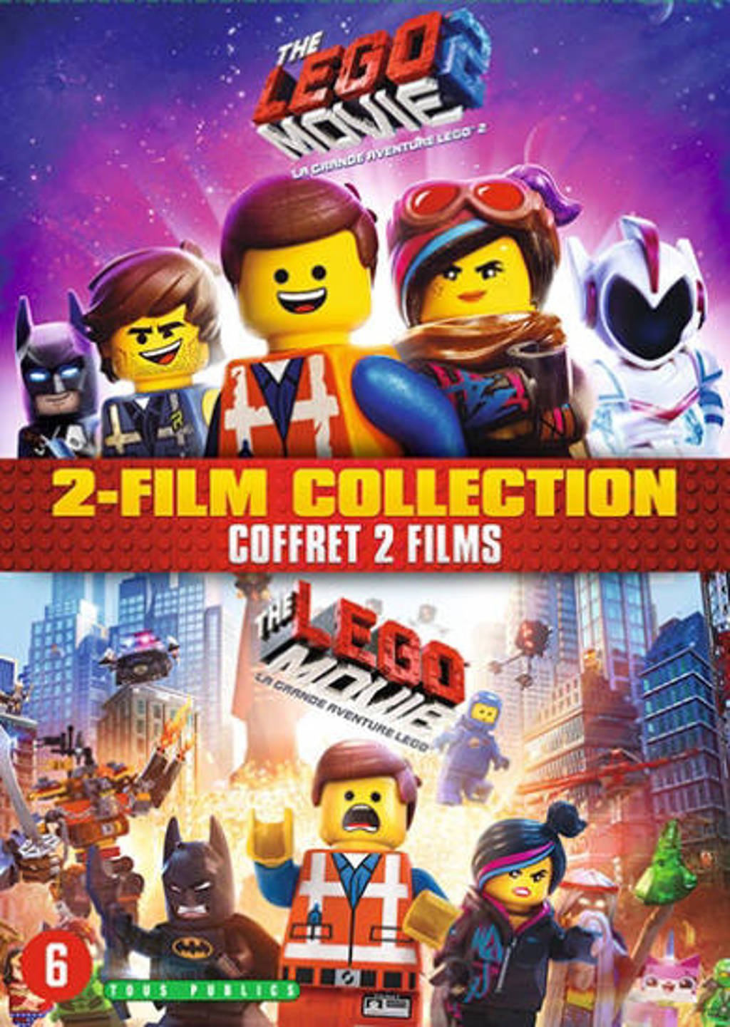 Lego movie 1&2 (DVD)