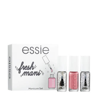routine minikit manicure set topcoat+basecoat+nagellak