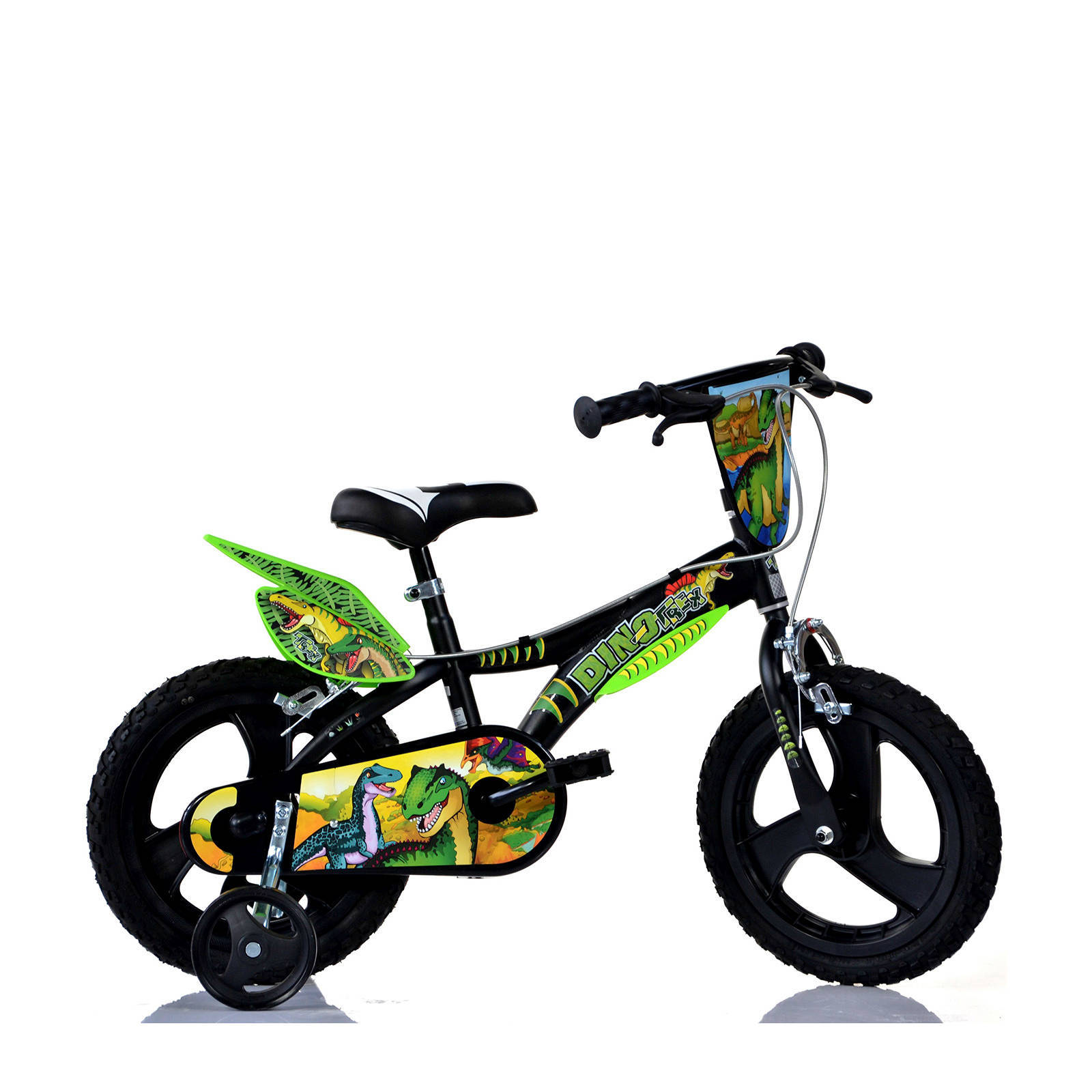 Dino Bikes kinderfiets 14 inch Groen | wehkamp
