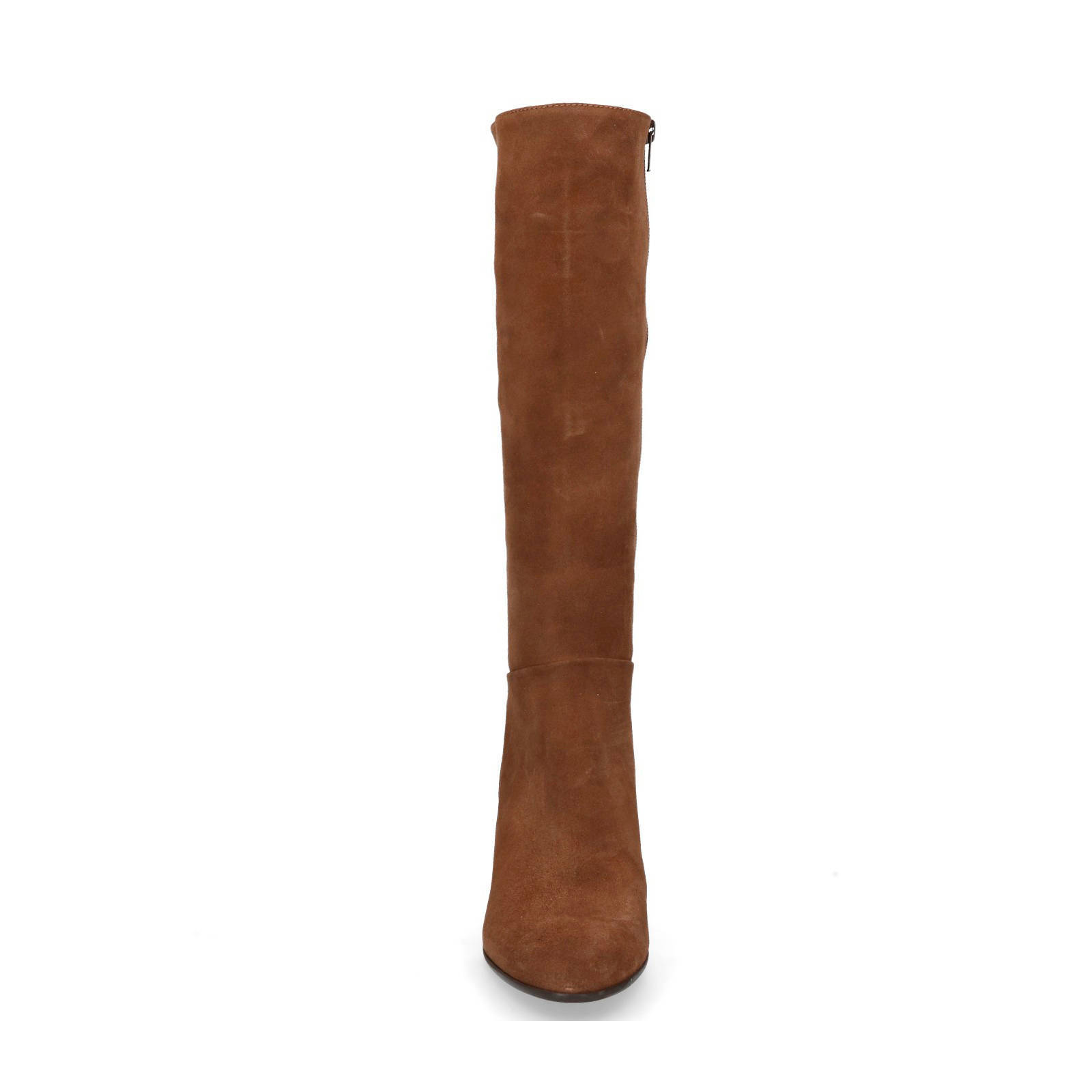 Manfield suède laarzen cognac | wehkamp