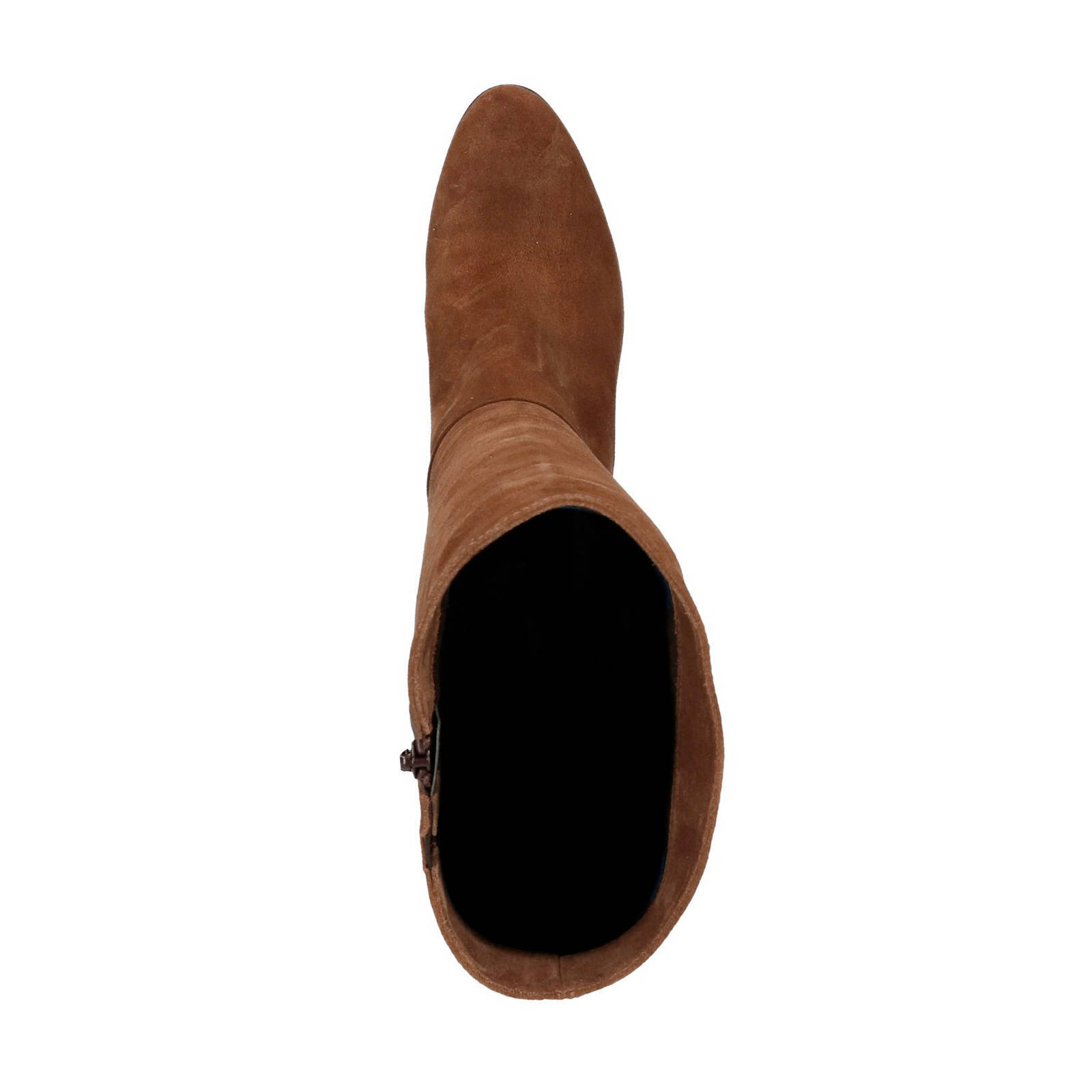 Manfield suède laarzen cognac | wehkamp
