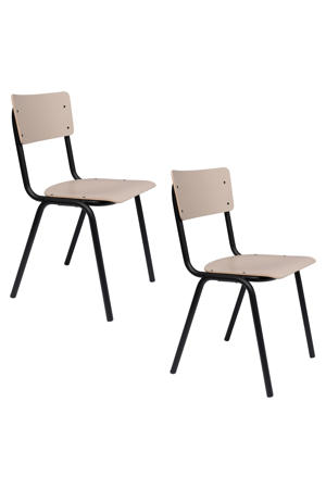 Back to School Matte eetkamerstoel (set van 4) 