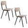 Zuiver Back to School Matte eetkamerstoel (set van 4)