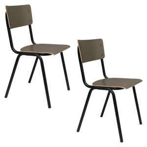 Back to School Matte eetkamerstoel (set van 4)
