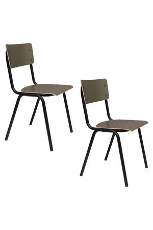 Back to School Matte eetkamerstoel (set van 4) 