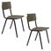 Zuiver Back to School Matte eetkamerstoel (set van 4)