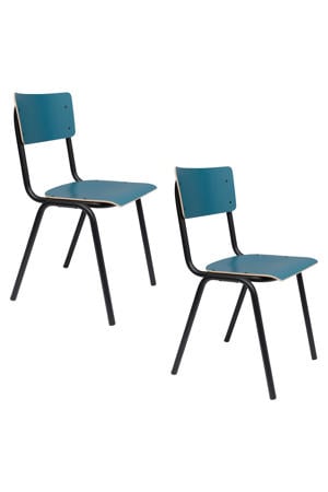 Back to School Matte eetkamerstoel (set van 4)