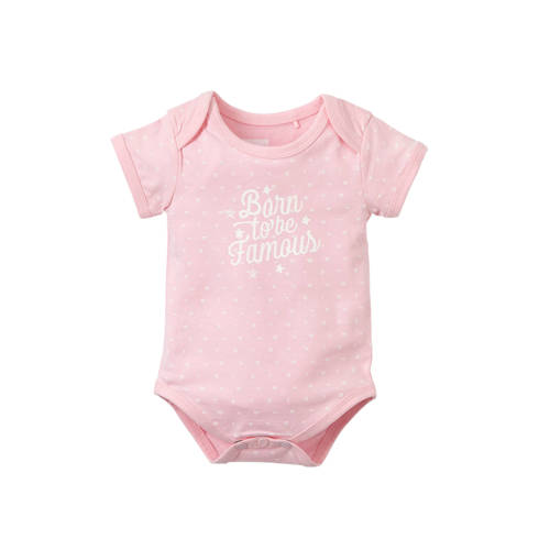 born to be famous. newborn baby romper