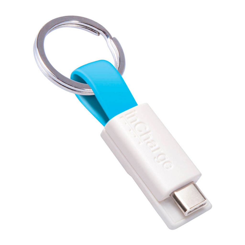 inCharge USC-C kabel (blauw), Blauw