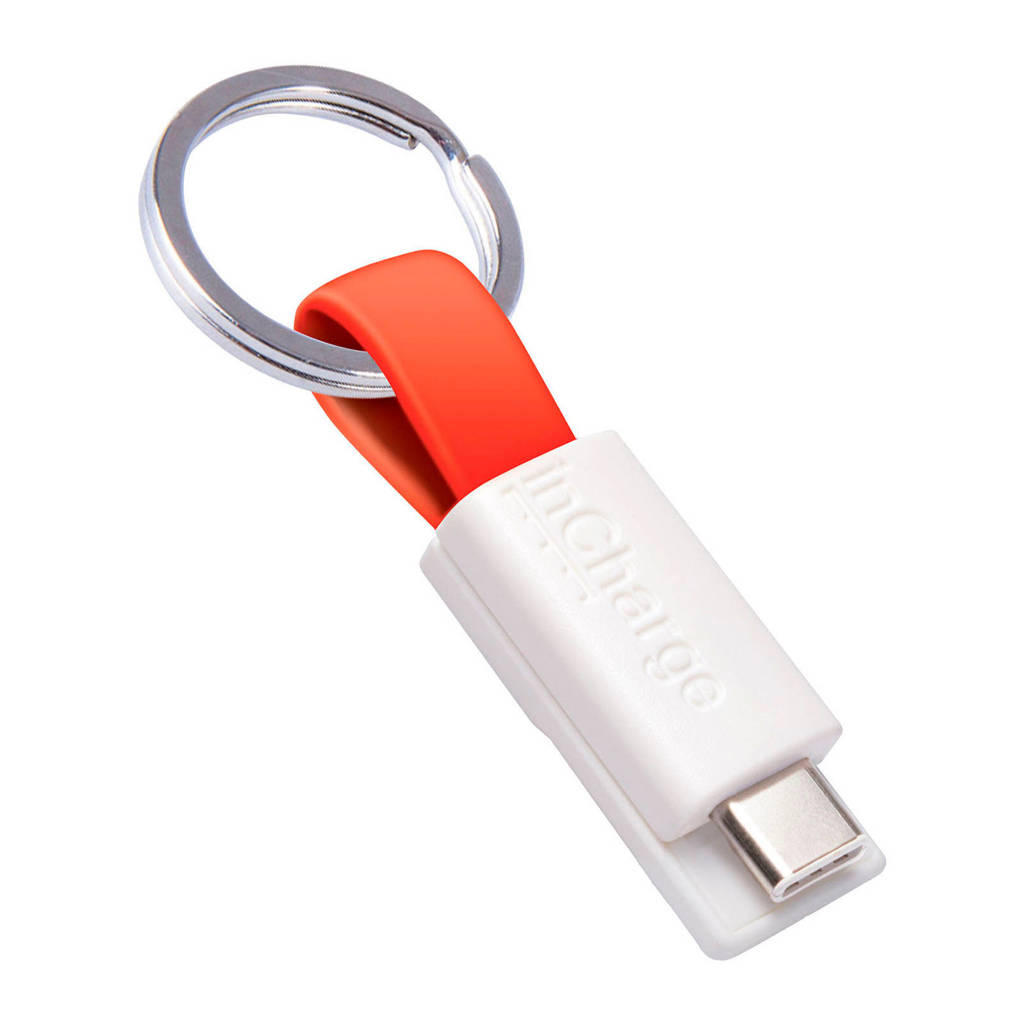 inCharge USC-C kabel (rood), Rood
