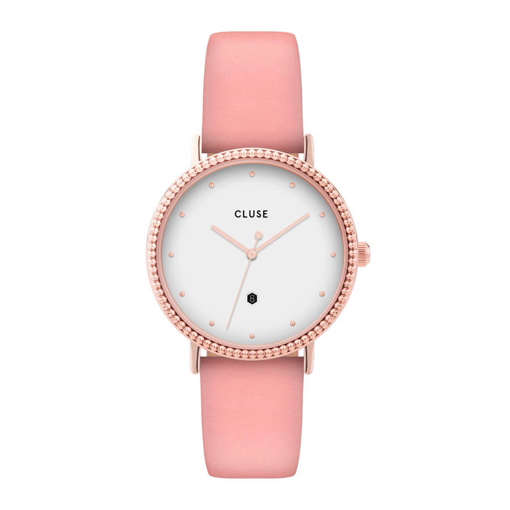 Het beste Bewijzen Asser CLUSE horloge CL63002 roze | wehkamp