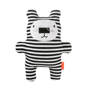 gestreepte baby knuffel 21 cm