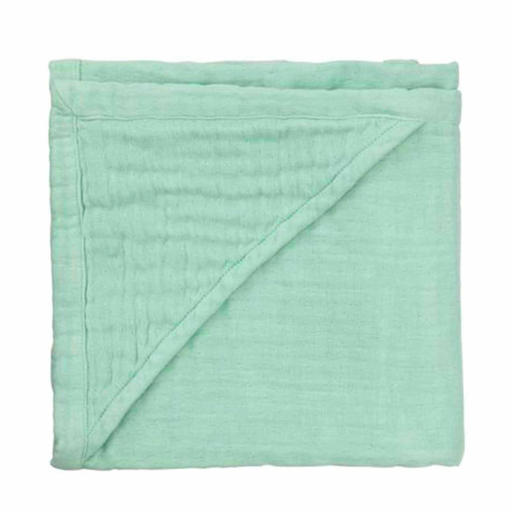 HEMA badcape 75x75 cm groen, Groen