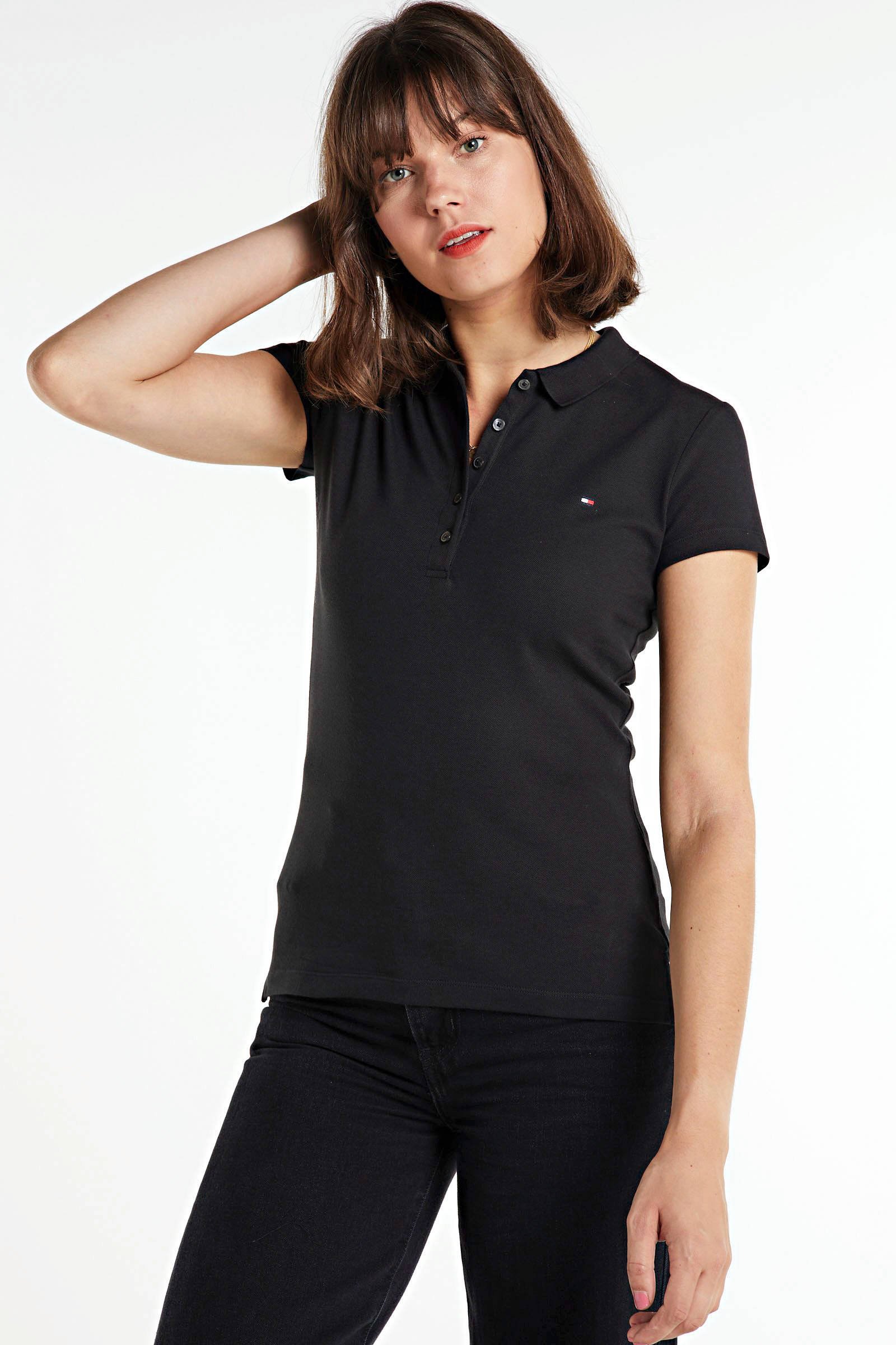 Tommy hilfiger best sale polo zwart