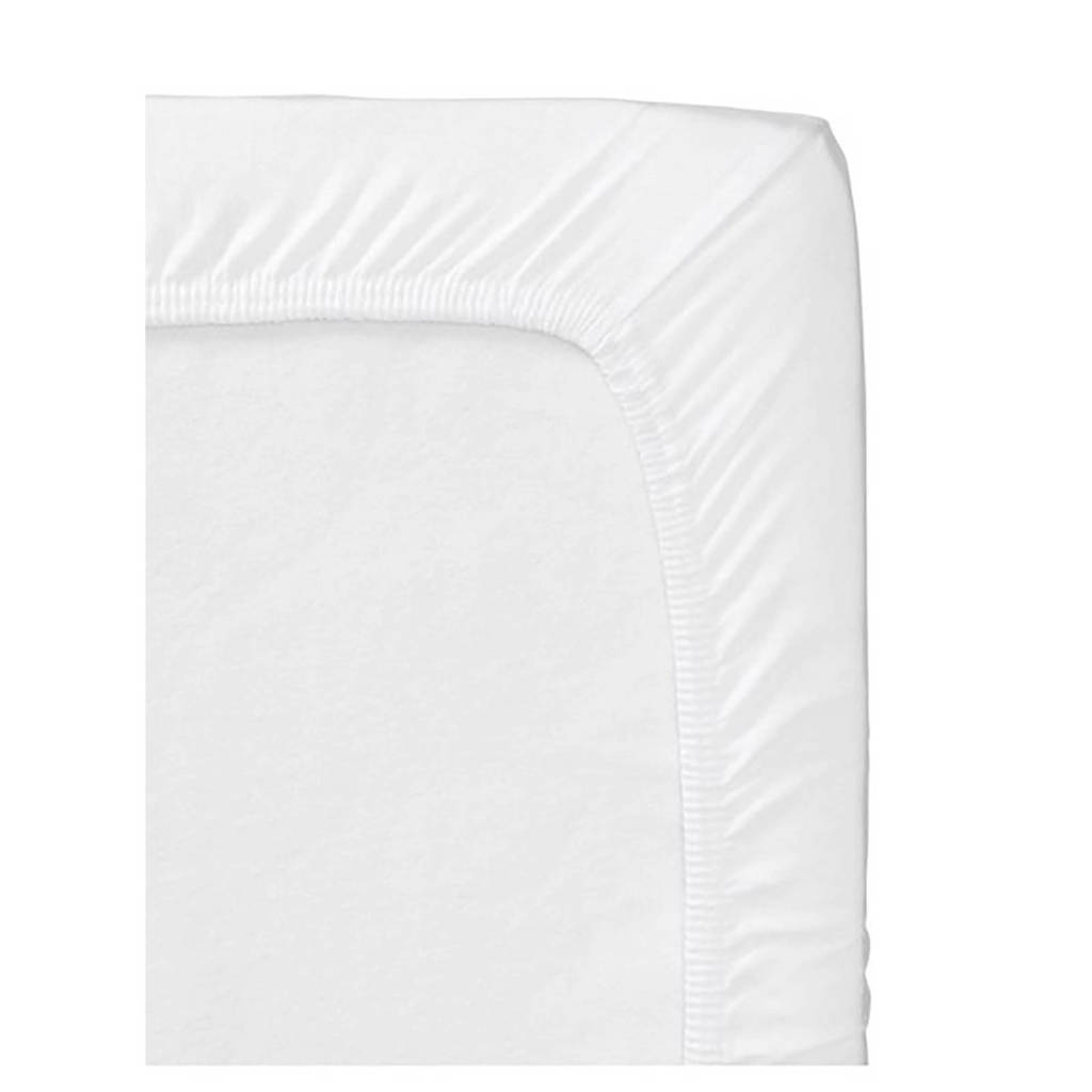 HEMA katoenen ledikant baby hoeslaken 60x120 cm - set van 2 Wit