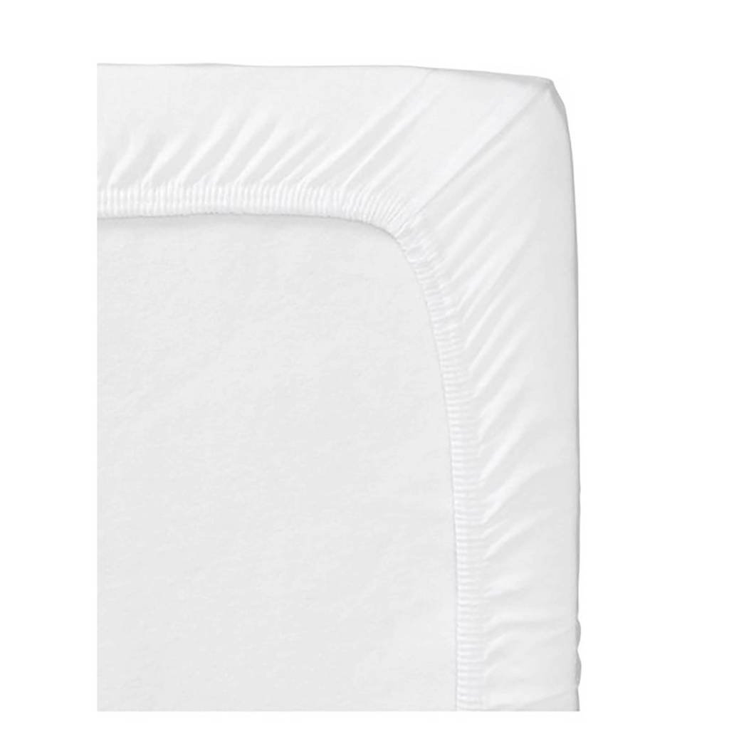 HEMA katoenen ledikant hoeslaken 60x120 cm - set van 2 Wit