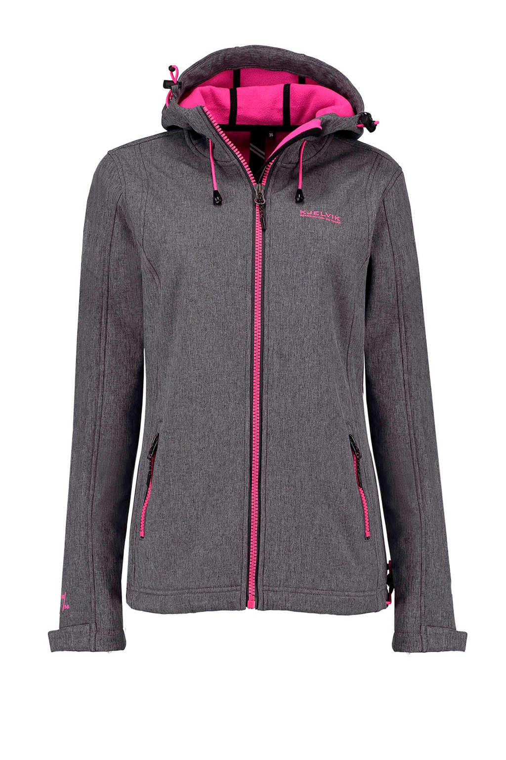 Kjelvik softshell jack Sabyne grijs, Grijs