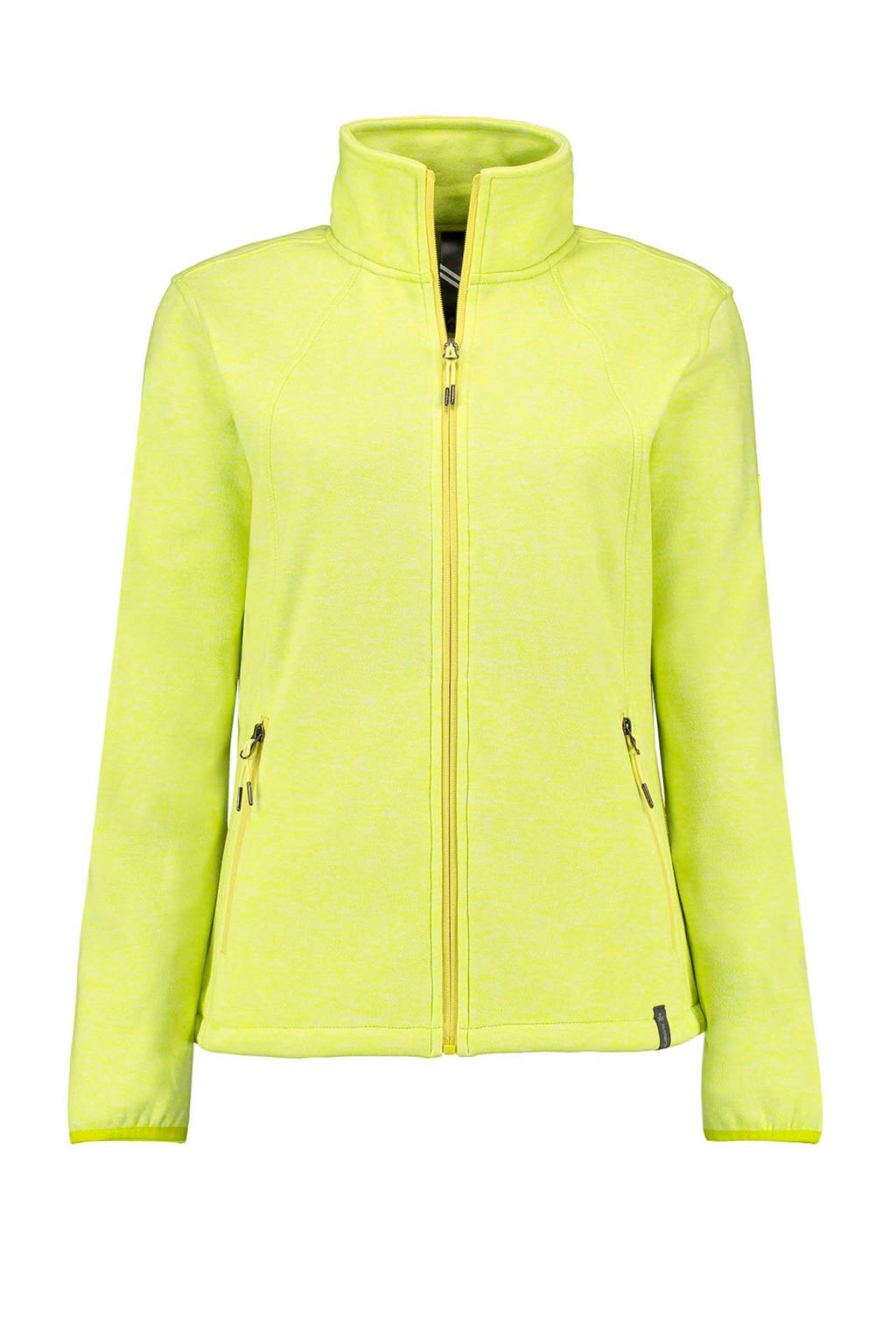 Kjelvik fleece vest geel, Geel