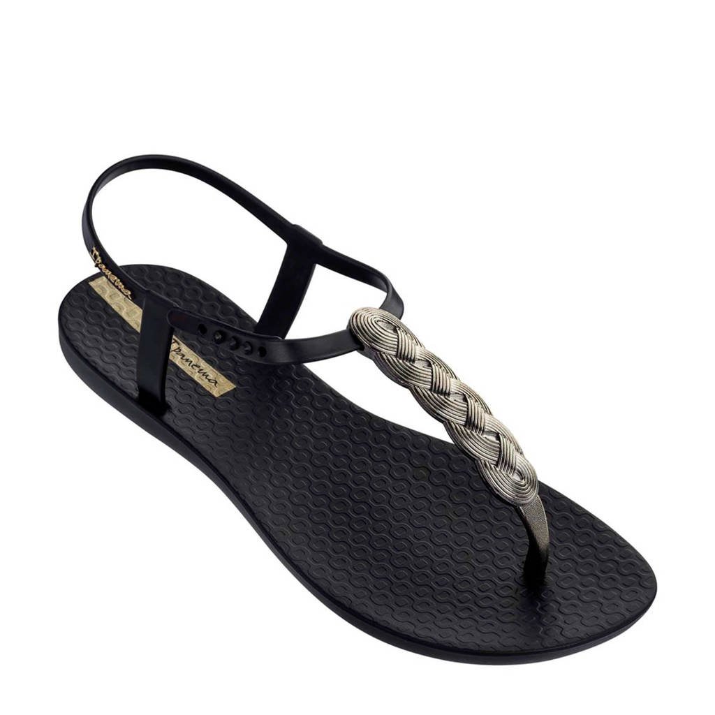 Ipanema Charm sandalen zwart/goud, Zwart/goud