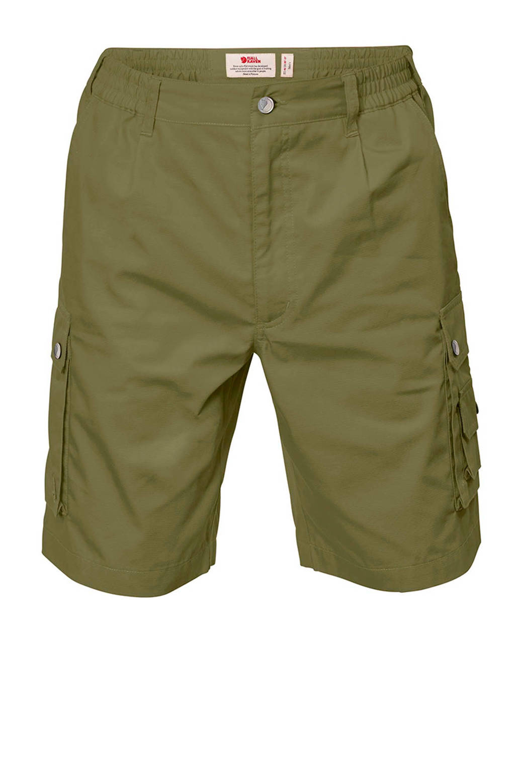Fjällräven outdoor korte broek kaki, Kakigroen