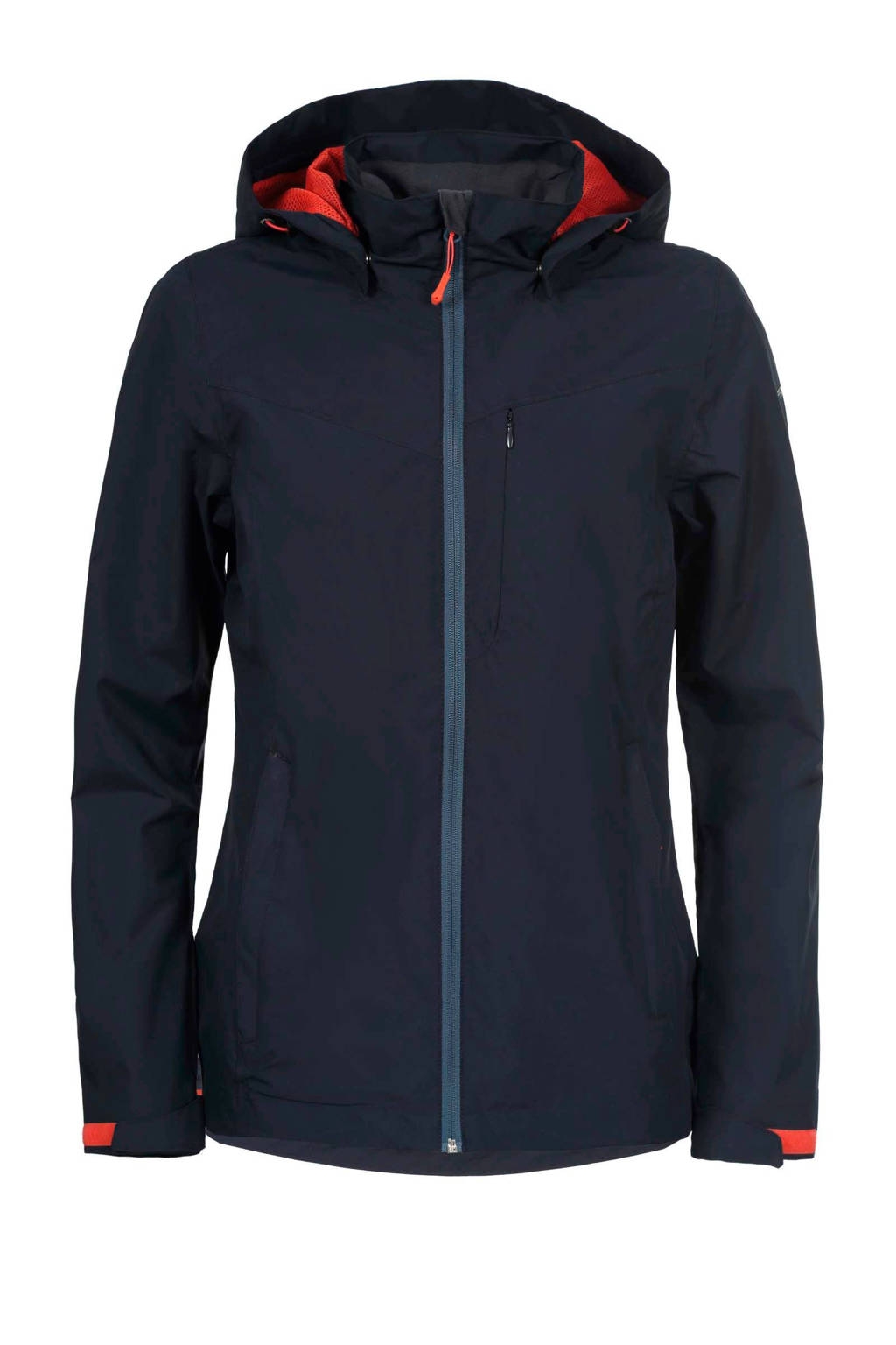 Icepeak outdoor jas Silvana donkerblauw, Donkerblauw