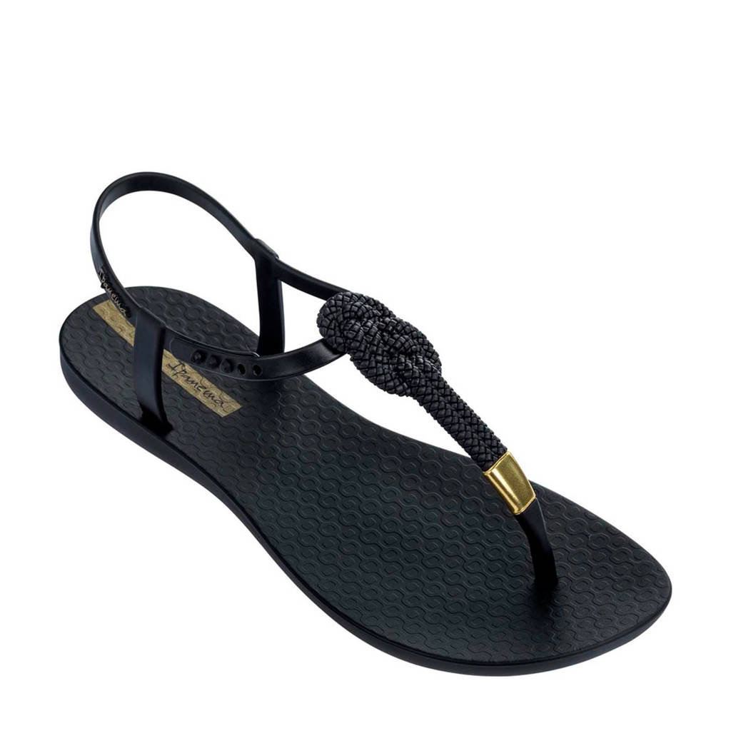 Ipanema Glass Glam sandalen zwart, Zwart