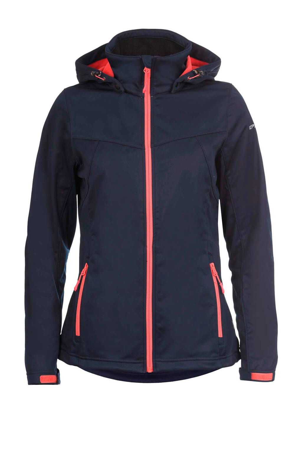 Icepeak softshell jack Lucy donkerblauw, Donkerblauw